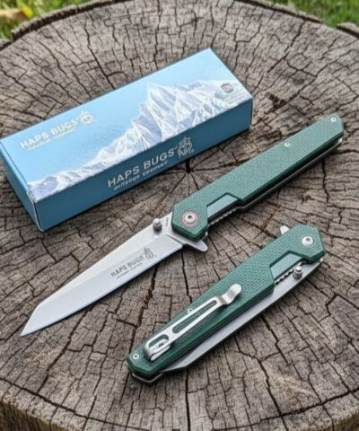 Haps Bugs CM105 Haki Soft Kabze Tanto Survival Kamp Çakısı