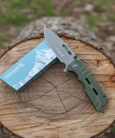 Haps Bugs CM130 Haki Survival Otomatik Kamp Çakısı
