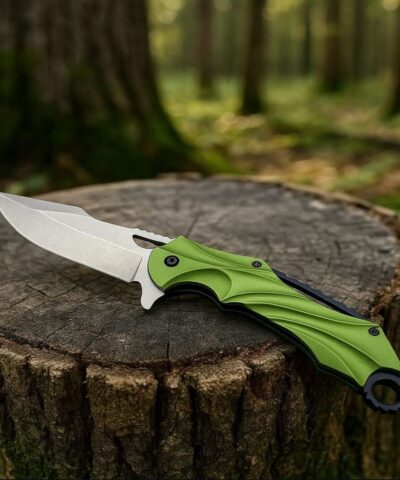 Alternative view of Haps Bugs Haki Otomatik Kamp Çakısı