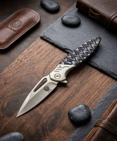 Haps Bugs A341 Titanyum Gövdeli S35VN Çelik Katlanır Çakı