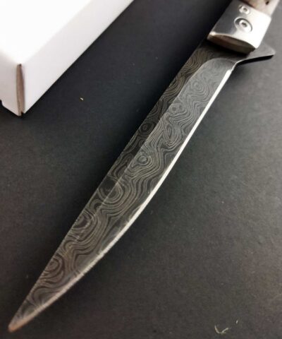 Alternative view of M390 Damascus Kamp Çakısı