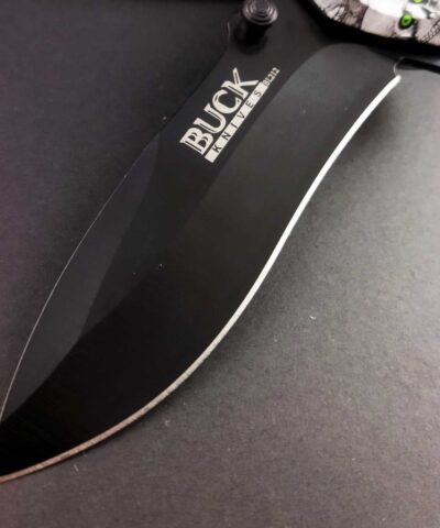 Buck Kuru Kafa Desenli Kamp Çakısı