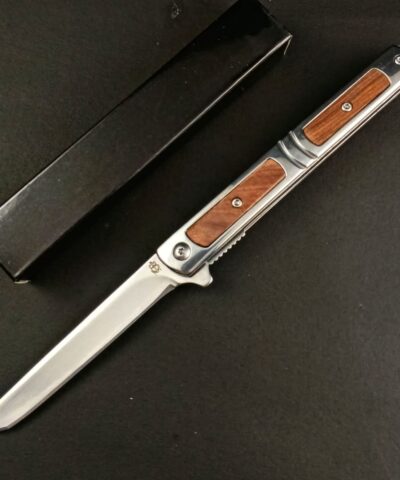 M390 Ahşap Çelik Tanto Kamp Çakısı