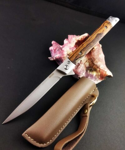 M390 Ahşap Kamp Çakısı