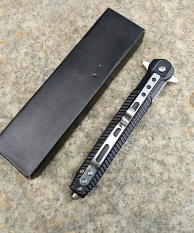 Alternative view of M390 Siyah Otomatik Metal Beyfendi Kamp Çakısı