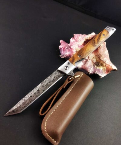 M390 Tanto Damascus Kamp Çakısı