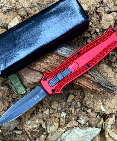 Microtech 5.11 Red Minik İçten Çıkmalı Kamp Seti