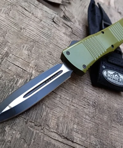 Microtech Haki İçten Çıkmalı Sustalı Kamp Çakısı