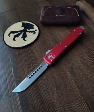 Microtech Kırmızı Ultratech D2 Çelik İçten Çıkmalı Çakı