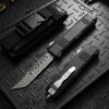 Microtech Gri İçten Çıkmalı Çakı