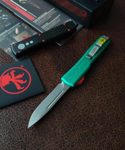 Alternative view of Microtech Ultratech Alüminyum Kasa D2 Çelik Kamp Çakısı