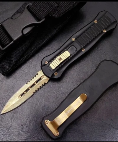 Mini Microtech Gold İçten Çıkmalı Çakı