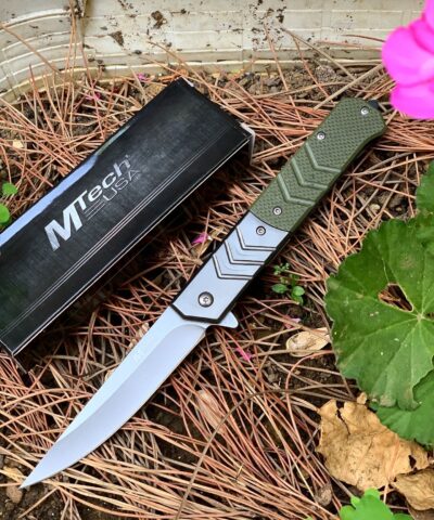 Mtech MT-1010-A Soft Kabze Otomatik Kamp Çakısı