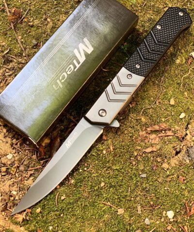 Mtech MT-1010-B Soft Kabze Otomatik Kamp Çakısı