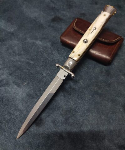 Orjinal Frank Beltrame 28 Cm Boynuz Sap Swinguard İtalyan Stiletto