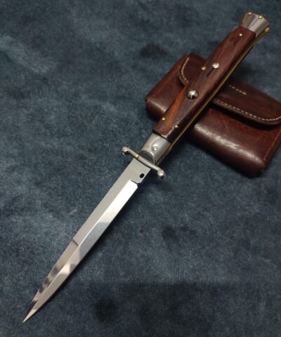 Orjinal Frank Beltrame 28 Cm Yılan Ağacı Kabze Swinguard İtalyan Stiletto