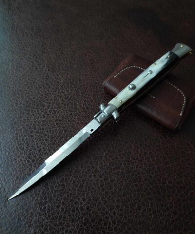 Orjinal Frank Beltrame Brazilian Cow Horn İtalyan Stiletto