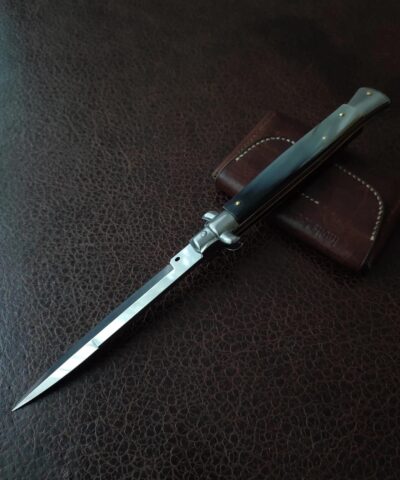 Alternative view of Orjinal Frank Beltrame Brazilian Cow Horn İtalyan Stiletto