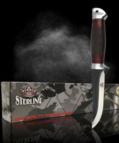 Sterling S2004 Ahşap Kabze Avcı Bıçağı