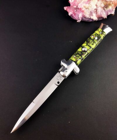 Yeşil Kuru Kafa 25 CM İtalyan Stiletto