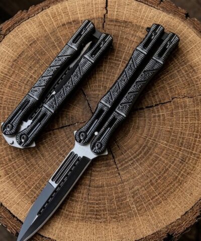 Benchmade Siyah Renkli Ergonomik Kelebek Bıçak