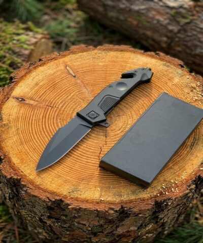 Browning Siyah Kurtarma Çakısı - Cam Kırıcılı Taktik Kamp ve Outdoor Bıçağı