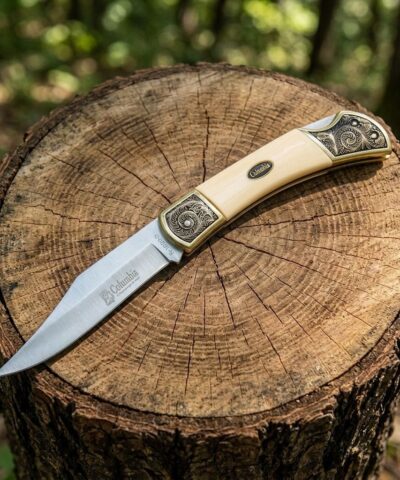 Columbia Company A1020-D Kemik Kılıç Büyük Boy Kamp Çakısı