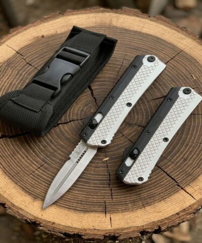 Microtech Glykon Grey Otf İçten Çıkmalı Kamp Çakısı