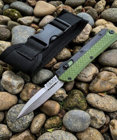 Microtech Glykon Haki Otf İçten Çıkmalı Kamp Çakısı