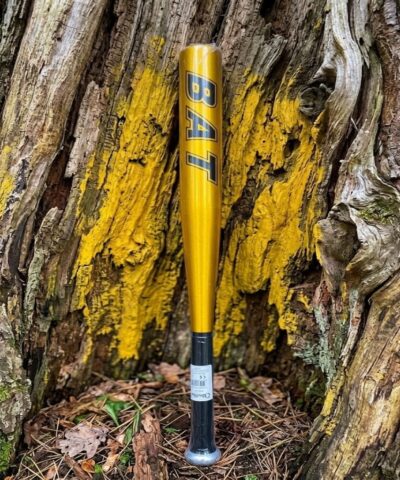 Bat Alüminyum Beyzbol Sopası Dayanıklı Metal Gold Renk 63 cm