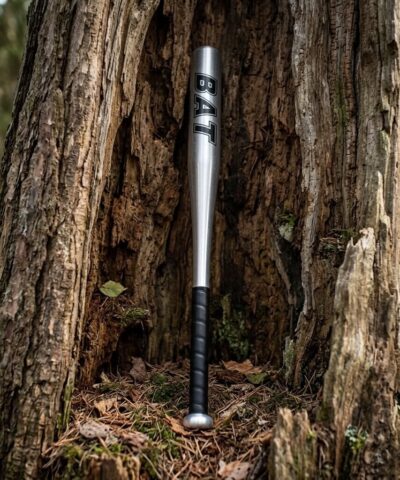 Bat Alüminyum Beyzbol Sopası Dayanıklı Metal Gri Renk 63 cm