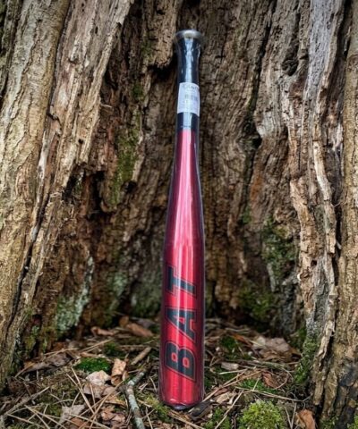 Bat Alüminyum Beyzbol Sopası Dayanıklı Metal Kırmızı Renk 63 cm