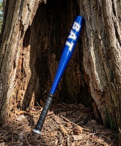 Bat Alüminyum Beyzbol Sopası Dayanıklı Metal Mavi Renk 63 cm